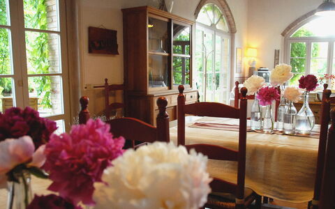 La Cenerara: Meubilair, Interieur Ontwerp, Tafel, Verlichting, Stoel, Roze, Kamer, Huis, Eetkamer, Snijbloemen