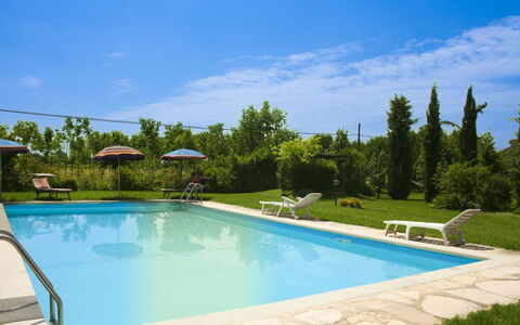 Pozzonovo: Zwembad, Blauw, Buitenmeubels, Toevlucht, Vrije Tijd, Schaduw, Eco Hotel, Ligstoel, Thermae, Landscaping