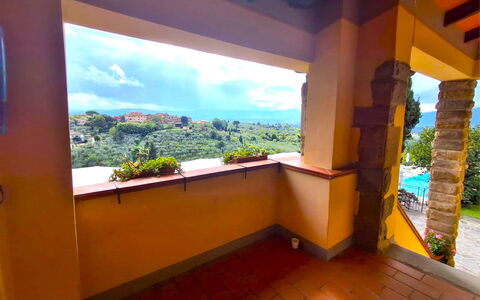 La Greppia: Balkon, Hacienda, Villa