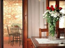 Detail of the terrace of L'Uliveta.