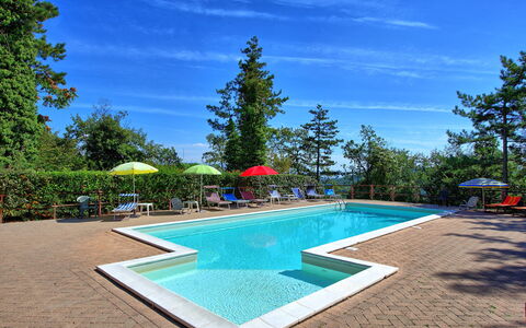Villa Lorenzo: Zwembad, Eigendom, Vrije Tijd, Vakantie, Onroerend Goed, Huis, Huis, Gebouw, Lucht, Zomer