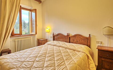 Villa Lorenzo: Slaapkamer, Bed, Kamer, Meubilair, Laken, Eigendom, Bed Frame, Bedding, Dekbedovertrek, Verdieping