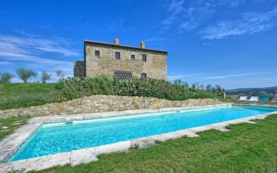 Villa Riccioli - Bagni San Filippo, Toscane, Italië